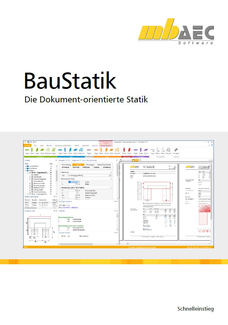 Schnelleinstieg BauStatik